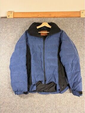 Outback Trading Ladies Snow Mountain Down Filled Jacket Coat Purple Western M